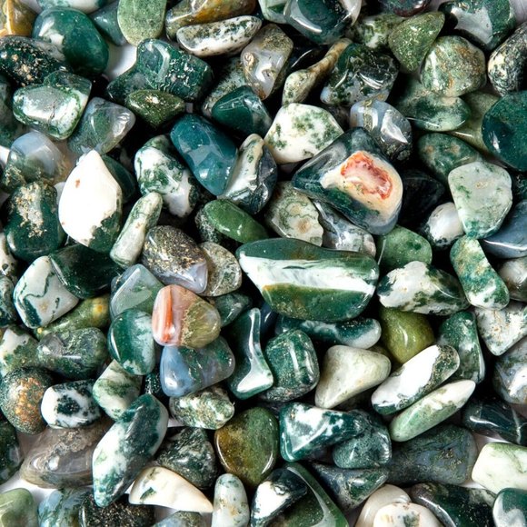 1/4 lb Polished Tree Agate Crystal Gemstones - Picture 4 of 4